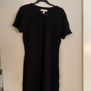 Michael Kors - size XL black ribbed dress